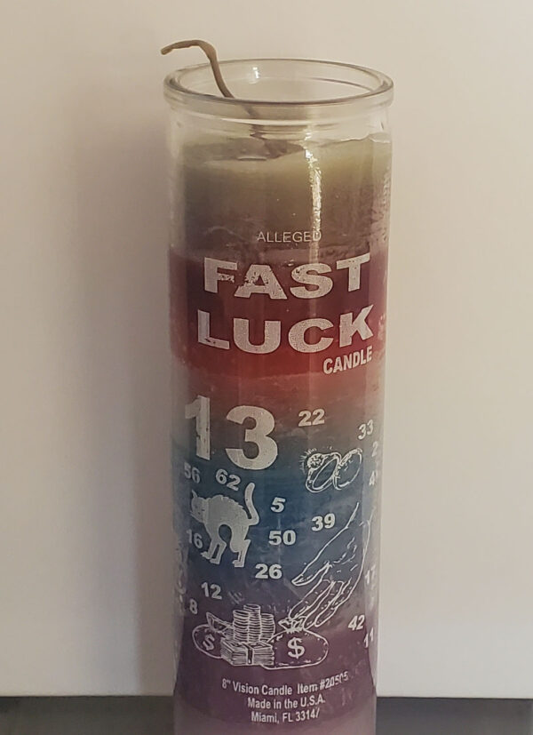 7 Day Blessed Candles - Fast Luck